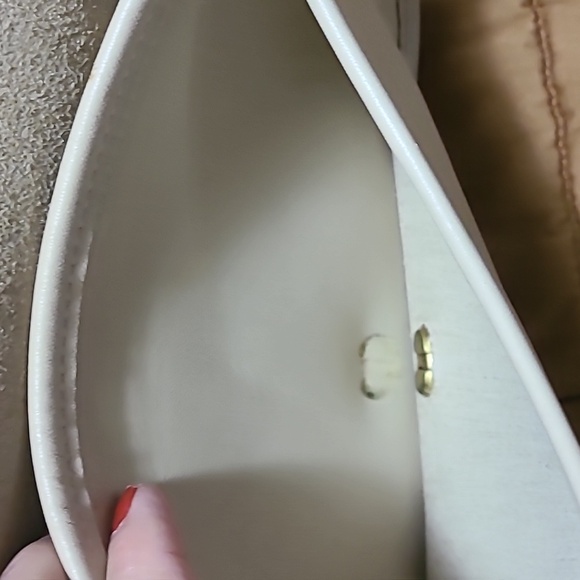 Coach Vintage Croosbody Bag Handbag Cream Shoulder - Picture 9 of 11